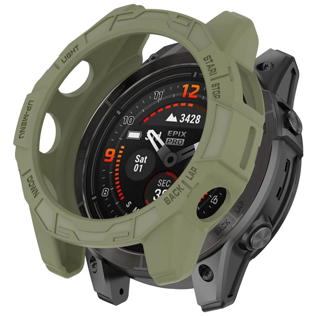 TPU Soft Silicone Case for Garmin Epix Pro (Gen 2) 51mm 47mm 42mm Protective Cover For Fenix 7S 7 7X Pro Watch Shell Accessories