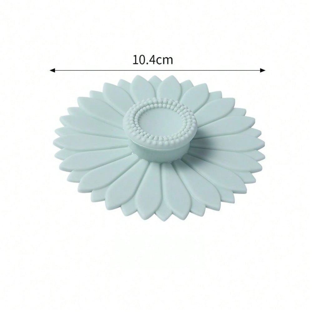 1pc of Silicone Lid for Cups Featuring a Sunflower Design - a Versatile Cover That Prevents Dust And Leaks for Tea And Coffee Mugs