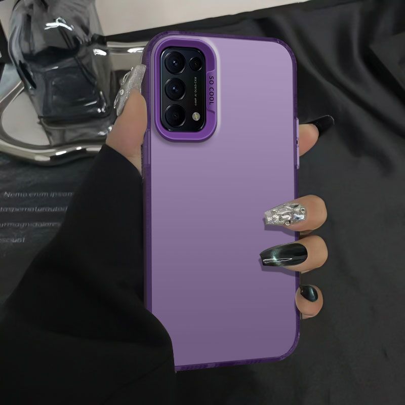 

Для Oppo Find X3 Lite чехол OPPO Reno5 чехол для телефона oppo Reno 5 5G чехол CPH2145 CPH2145 роскошный металлический матовый чехол Aurora Skin Oppo Find X3 Lite