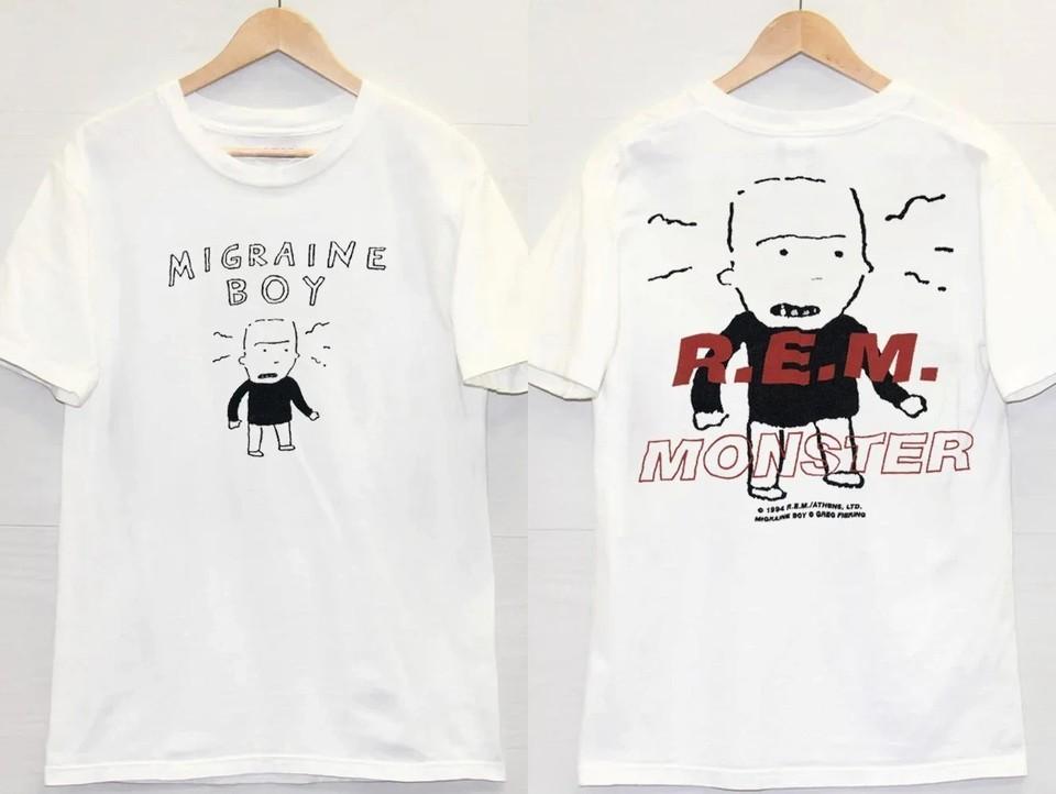 Vintage 1994 REM Monster Migraine Boy TShirt REM TShirt Unisex T-Shirt S