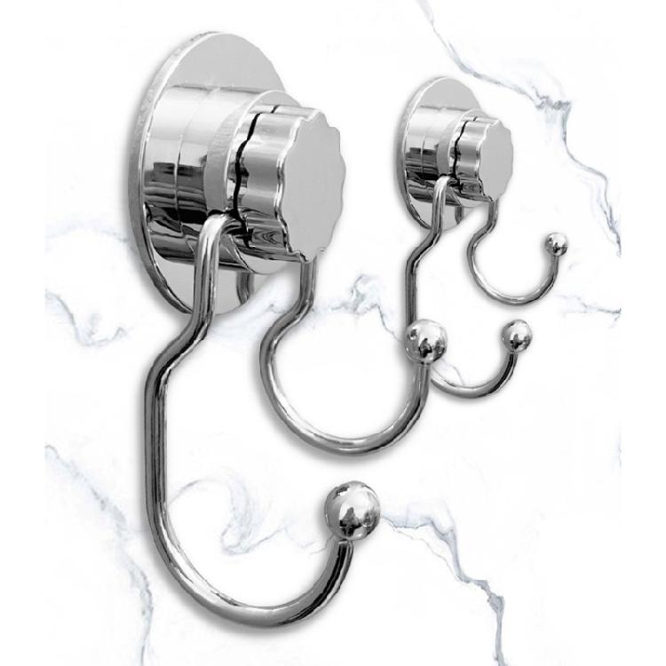 Adhesive Wall Hooks for Hanging Waterproof Utility Hooks Heavy Duty Towels Coat Hooks Sticky Hooks 13lb(Maximums)