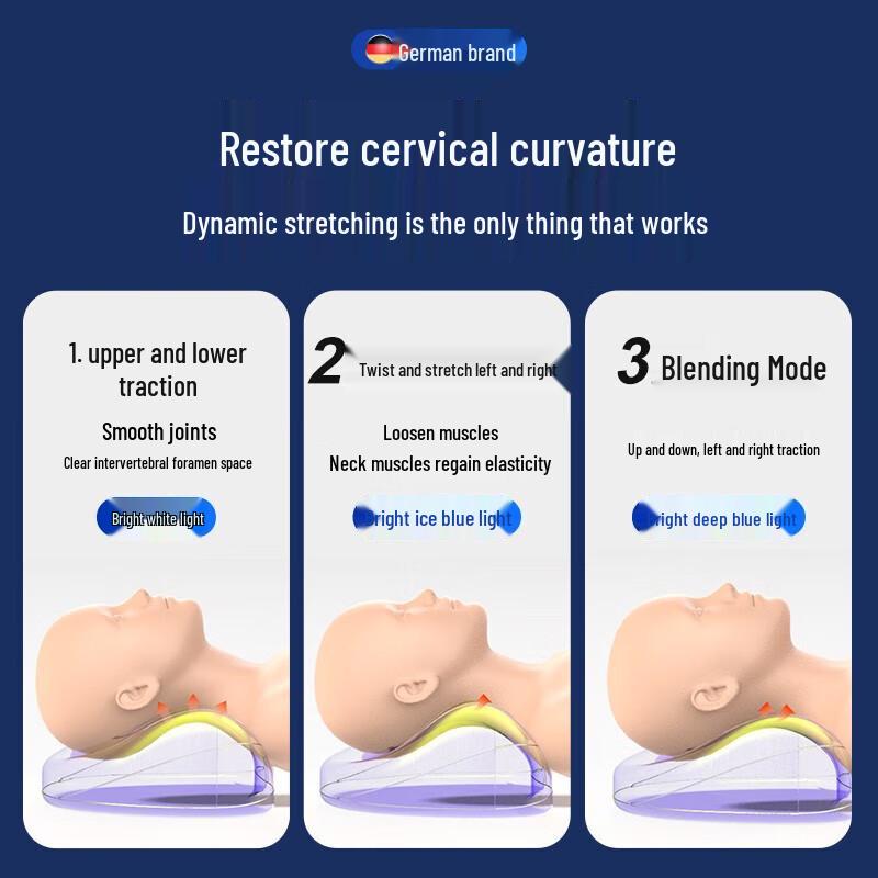 CLORIS Q920 Cervical Neck Massager with Heat & Kneading