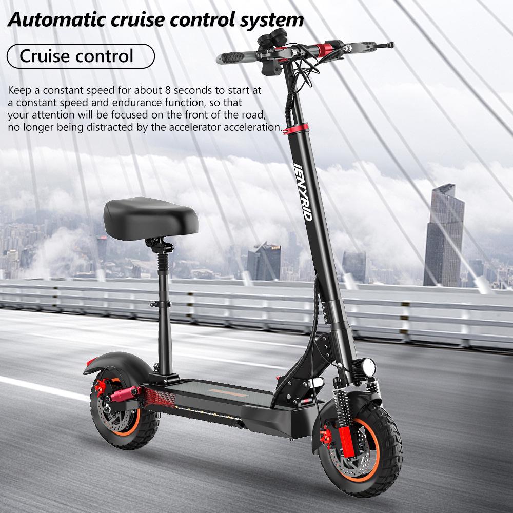 Foldable Off-Road Electric Scooter for Adults - Shock-Absorbing Two-Wheel Commuter