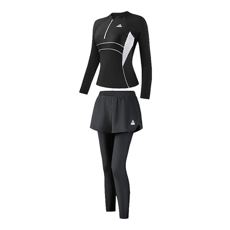 Peak Adult Two-Piece Long Sleeve Rash Guard Swimsuit
