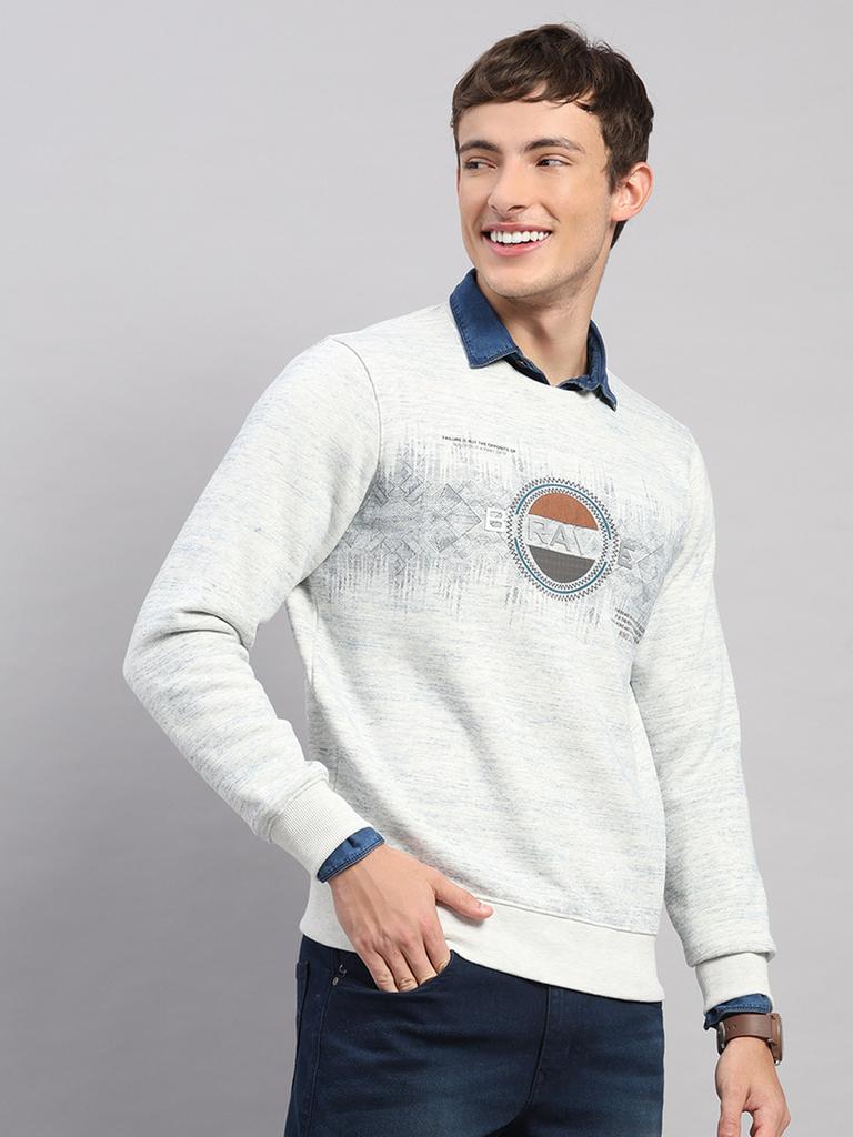 MONTE CARLO Erkek Yuvarlak Yaka Uzun Kollu Sweatshirt