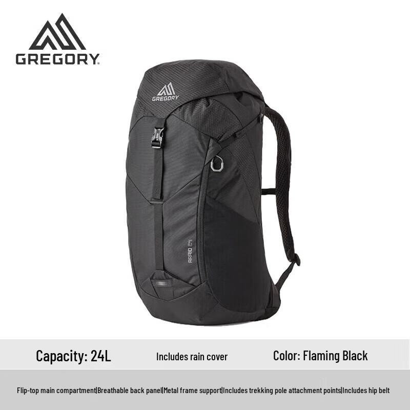 Gregory Arrio Unisex Breathable Hiking & Mountaineering Backpack 24L