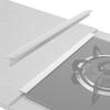 2 Pack Stainless Steel Stove Crevice Covers Easy Clean Heat Resistant Stove Counter Crevice Cover Suitable for Even Surface