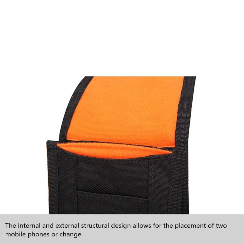 Large Capacity Multifunction Belt Pouch Big Buckle Clip-On Case Bag  Outdoor Activities