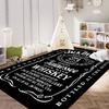 Brand J-Jack Daniel Luxury Entrance Door Mat Nordic Style Bedroom Living Room Doormat Home Balcony Anti-Slip Modern Home Decor
