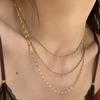 Chic Meerdere Lagen Lange Metalen Kwastjes Ketting Ketting