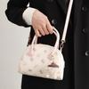 Boston Handbag, Versatile Bowling Bag, Single-shoulder Crossbody Bag