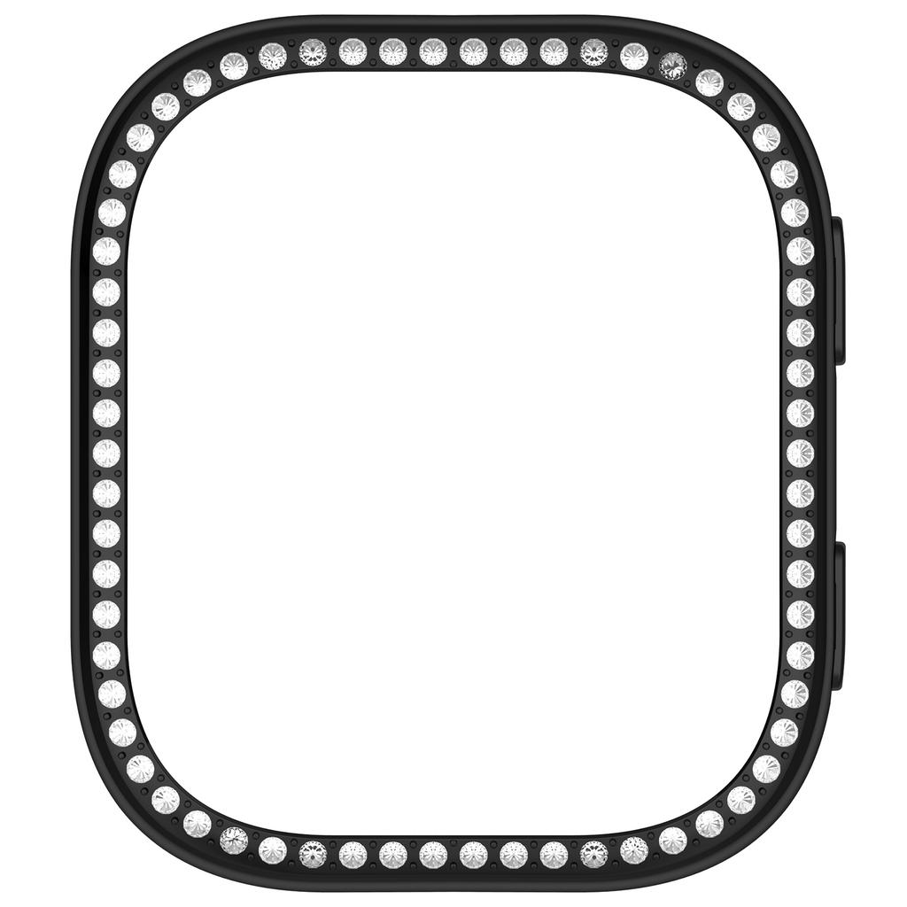 Für Huami Amazfit Bip 6 (A2435) Uhrengehäuse Strassdekor Hohl Galvanisiert PC Uhrenabdeckung