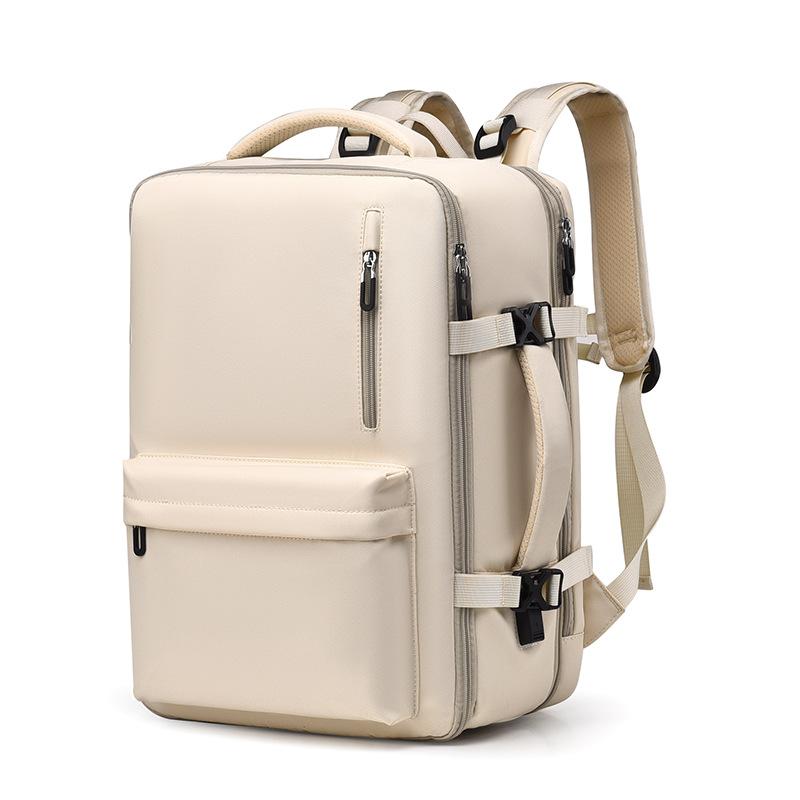 Fashion Leisure Travel Expansion Backpack Large Capacity Lightweight Backpack Business Commuter Laptop Bag