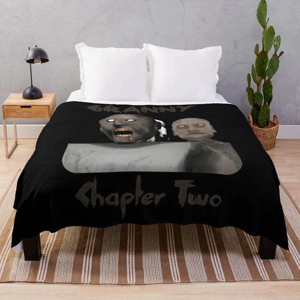 

Granny Chapter 2 Throw Blanket valentine gift ideas Flannel Fabric Blankets 75X95CM шоколадний