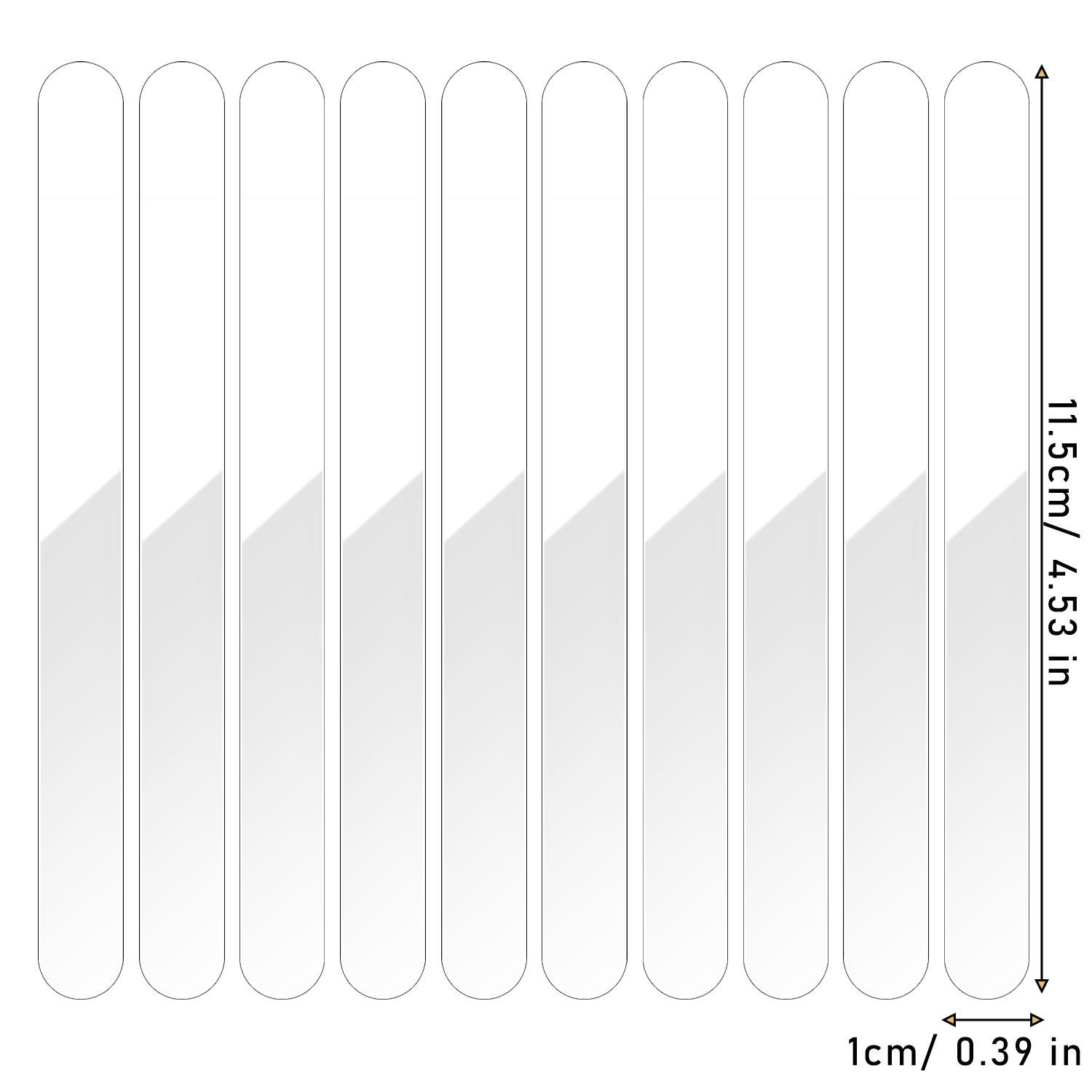 

100/10x Acrylic Cakesicle Sticks Bulk Reusable Popsicle Sticks Home Kitchen Candy Gifts Party Favors Craft DIY Mold Accessories 10PCS чистий