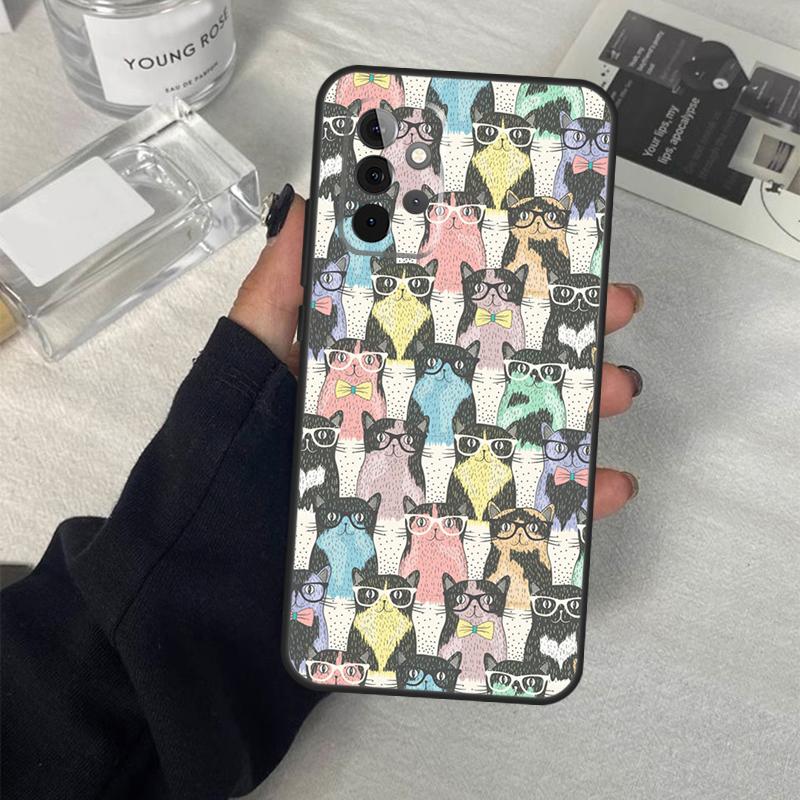 

Забавный коллаж с котами Чехол для Samsung Galaxy A55 A35 A15 A52 A32 A12 A16 A26 A36 A56 A53 A33 A13 A14 A34 A54 A17 Samsung A13 4G