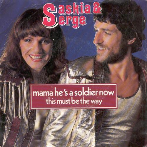 

7inch Record SASKIA SERGE Mama Hes A Soldier Now 6017108 MERCURY 1980 Netherland SoulFunk Used