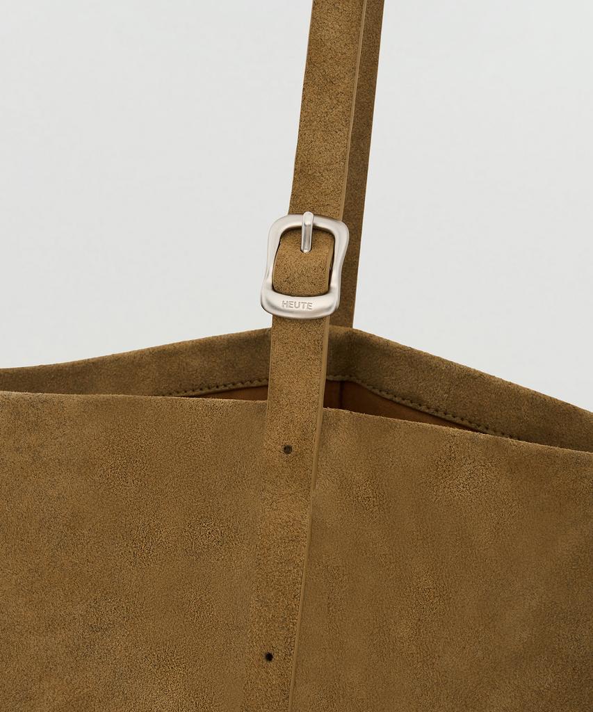 Heute Tape Tote Bag Midiem (Raw Sand)