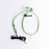 3.5mm In-Ear Zip Zipper STEREO Hands Free Headphones Headset +Mic Earphones Cool