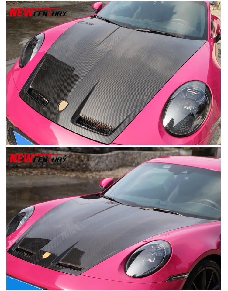 Porsche 911 992 Carbon Fiber Hood