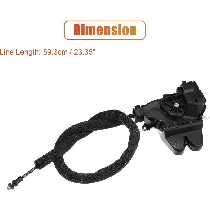 Trunk Latch Lock Actuator 2047500485 for Mercedes-Benz C250 2012-2015;C300 2008-2014 C350 C63 AMG 2008-2015 W204 Rear Deck Lid Latch Motor Tailgate