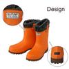 Mazume Winter Boots Mango Size M MZRB-653-07 Orange,