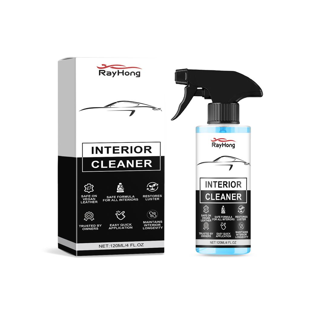 Leather Interior Cleaner - Car Leather Cleaner for Headliners & Seats, Stain Removal, Maintenance & Restorer