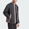 adidas Leichte Gepolsterte Serie Bequeme Warme Farbblock Gesteppte Sportliche Freizeit Baumwolljacke Unisex Jacke Schwarz Anthrazit Carbonschwarz JG5936