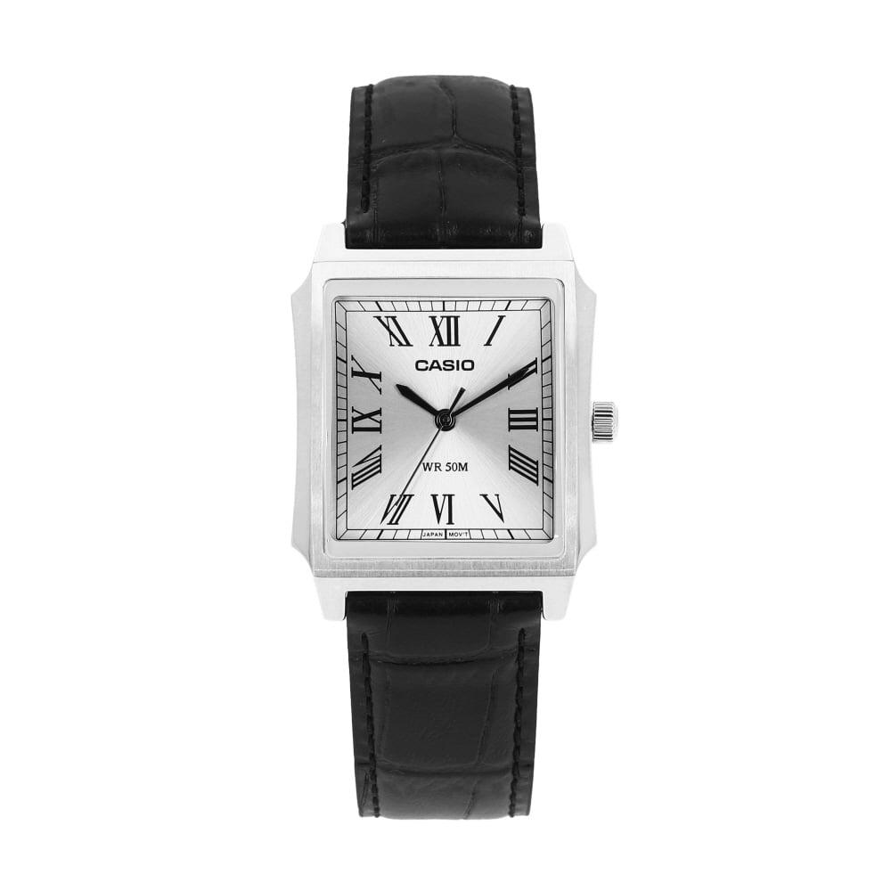 CaSio Men S Analog Square Vintage Retro Leather Watch Mtp B190l 7bvdf MTP-B190L-7BVDF