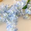 Künstliche Glyzinienblüte, künstliche Glyzinienranke mit langem Stiel für hohe Vasen, Heimdekoration, Partys, Hochzeiten, Blumenarrangements