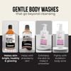 Dr. Sheth's Ceramide & Vitamin C Body Wash 250 ml Pack | Gentle Exfoliating Shower Gel for Bright Glowing Skin