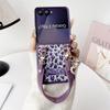 Applicable To Samsung ZFlip7 Folding Leopard Print Plush Mobile Phone Case Love Wrist Strap Lanyard Zflip6/5 Protective Case