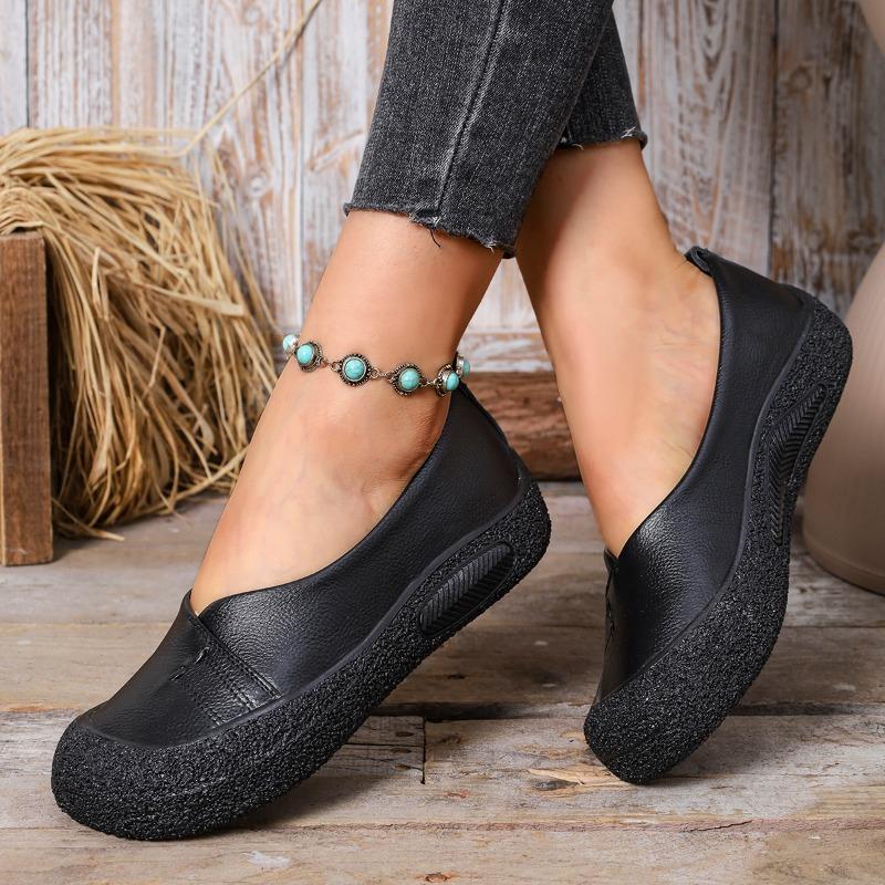 Flats Women Shallow Shoes 2025 Autumn Designer Retro Sport Shoes Fashion Casual Sneakers Running New Trends Zapatillas De Mujer