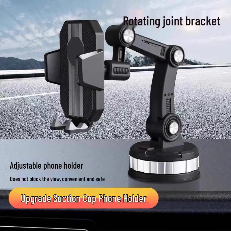 Shockproof Off-Road Truck Excavator Large Suction Cup Phone Holder