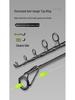 Telescopic Ultra-Hard Carp Fishing Rod Set with Large Guides for Shore and Reservoir Casting