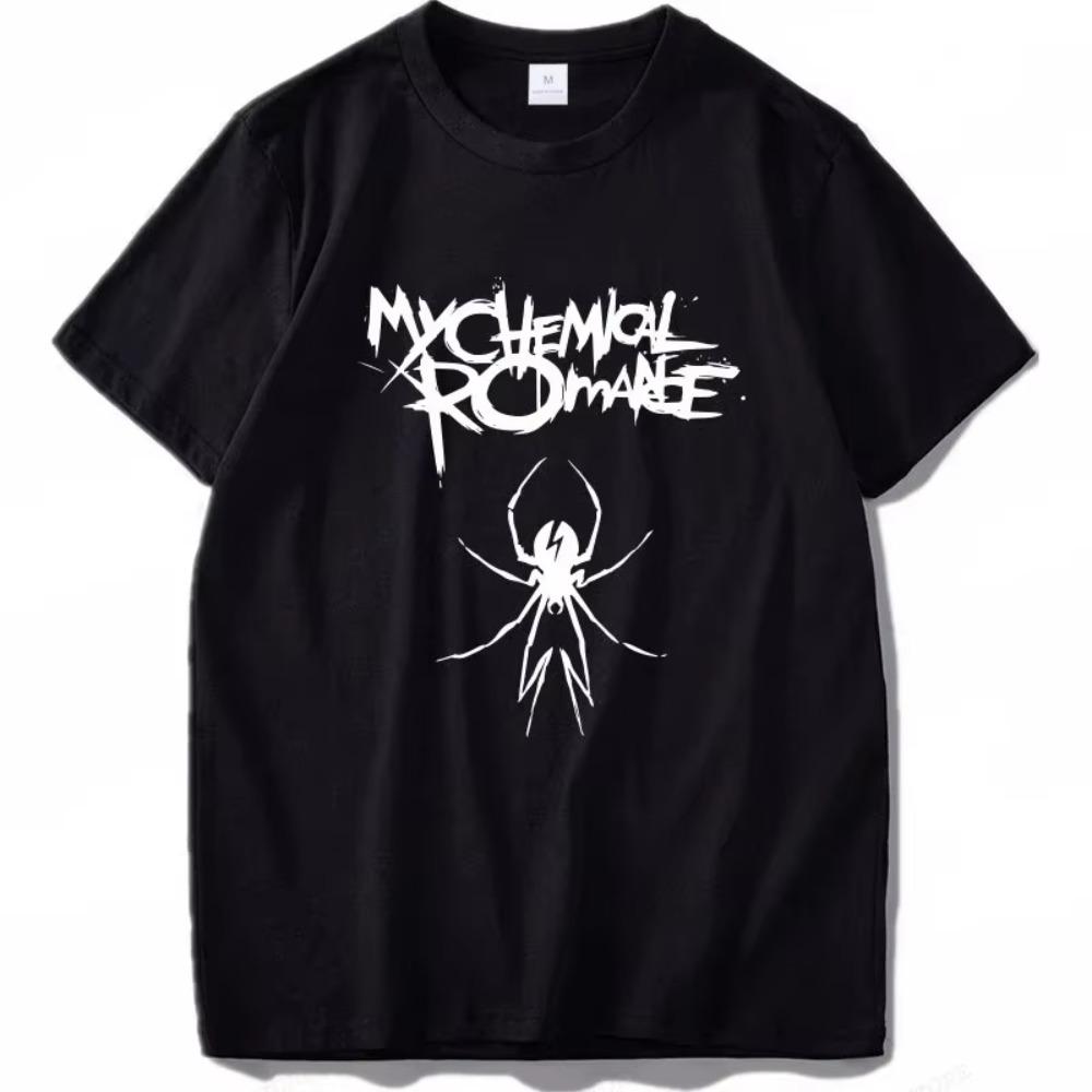 Pánské tričko My Chemical Romance Módní trička Bavlněné tričko Dětské Hip Hopové Topy Trička Dámské tričko Letní Vintage Anime Topy Chlapecké