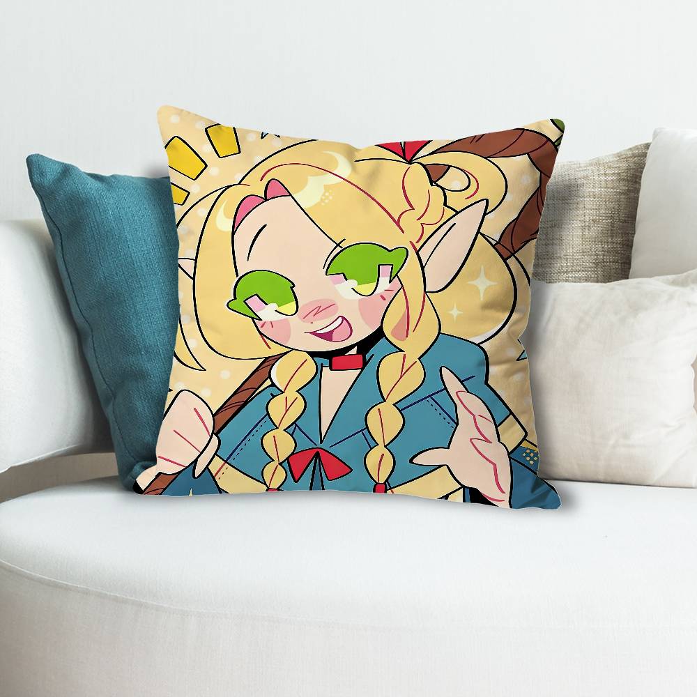 DDelicious in DDungeonsS Anime Celebrity Merchandise AllMatch Printed Pillow Case Sofa Car Office Room Decoration Protector