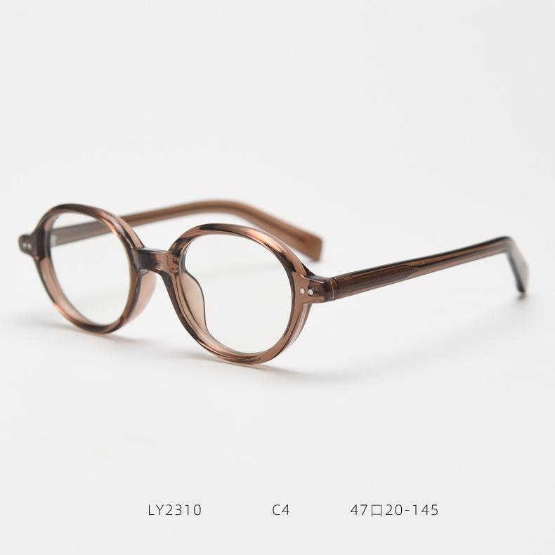 Green Leopard Trendy Oval Reading Glasses Women TR90 Anti Blue Light Round Eyewear Small Frame Presbyopia Glasses Men