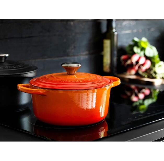 Cast Iron Roaster Le Creuset Signature Round 22 Cm Oven Red 3.3 L (21177220902430)