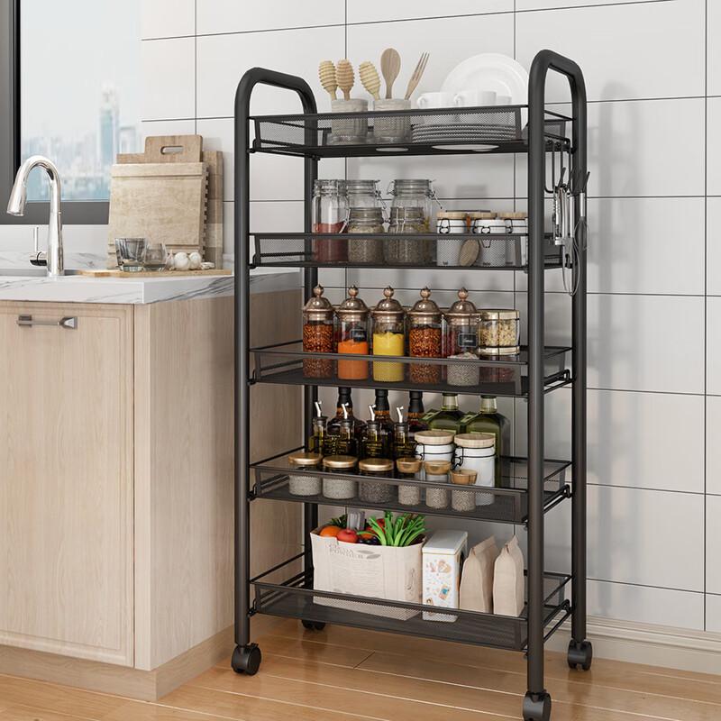Hufeng Multi-layer Rolling Kitchen Storage Cart