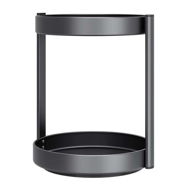 Scatola Porta Spezie Rotante a 360° per Frigorifero da Cucina Scaffale Artefatto Scaffale Spezie Scatola Organizzatrice per Gioielli