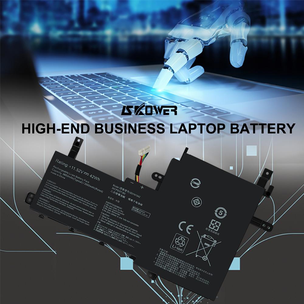 סוללה SKOWER B31N1842 עבור ASUS VivoBook 15 F513EA F513EP F513IA K513E KM513UA M513IA S513EA S531F S533UA X513EA X531FA X531FL
