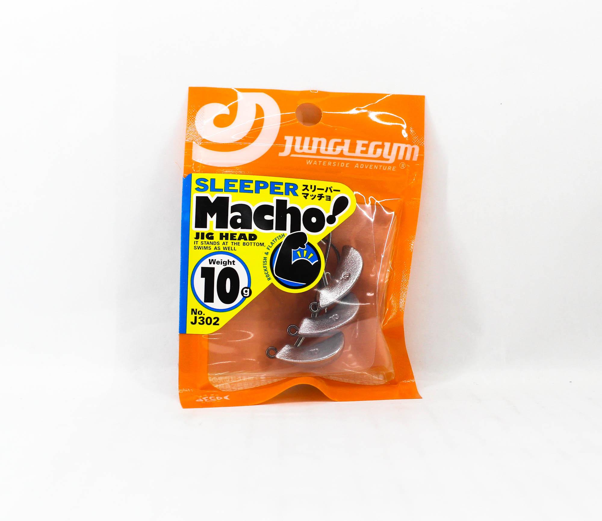 

Джиг-головка Jungle Gym J302 Sleeper Macho, крючок 10 грамм, размер 3 (2554)