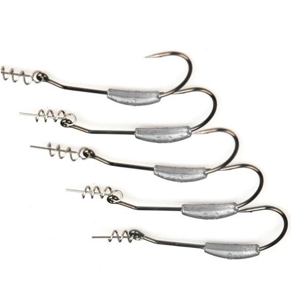 Buy 5pcs Wide Crank Fish Bite Hook Carbon Steel Jig Hooks Fish Hooks Fish Tackle Lure Bite for
