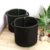 5 Pcs Plant Grow Bags Non-Woven Fabric Durable Drainage Aeration Pouch For Vegetable Flower Garden Nursery Growing Kits