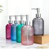 400mlNordic Light Luxury Glass Pump Bottle Travel Home Hand Sanitizer Lotion Dispenser Portable Shampoo Shower Gel Container