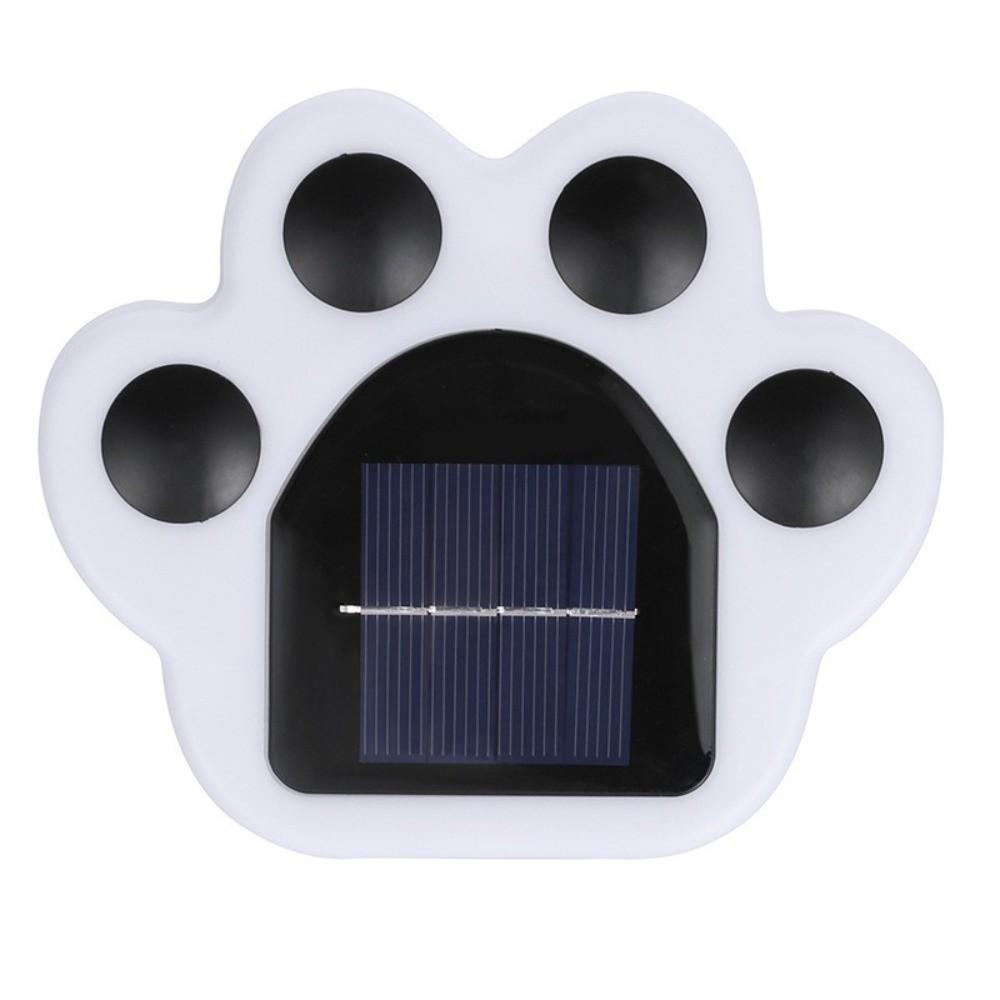 Cartoon Solar Light Bear Paw Print Lawn Light Outdoor LED Solar Light  LED Street Path Decoration