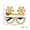 Cartoon Eyewear Festive Featuring Antler Designs Ideal For Christmas Celebrations And Holiday Gatherings