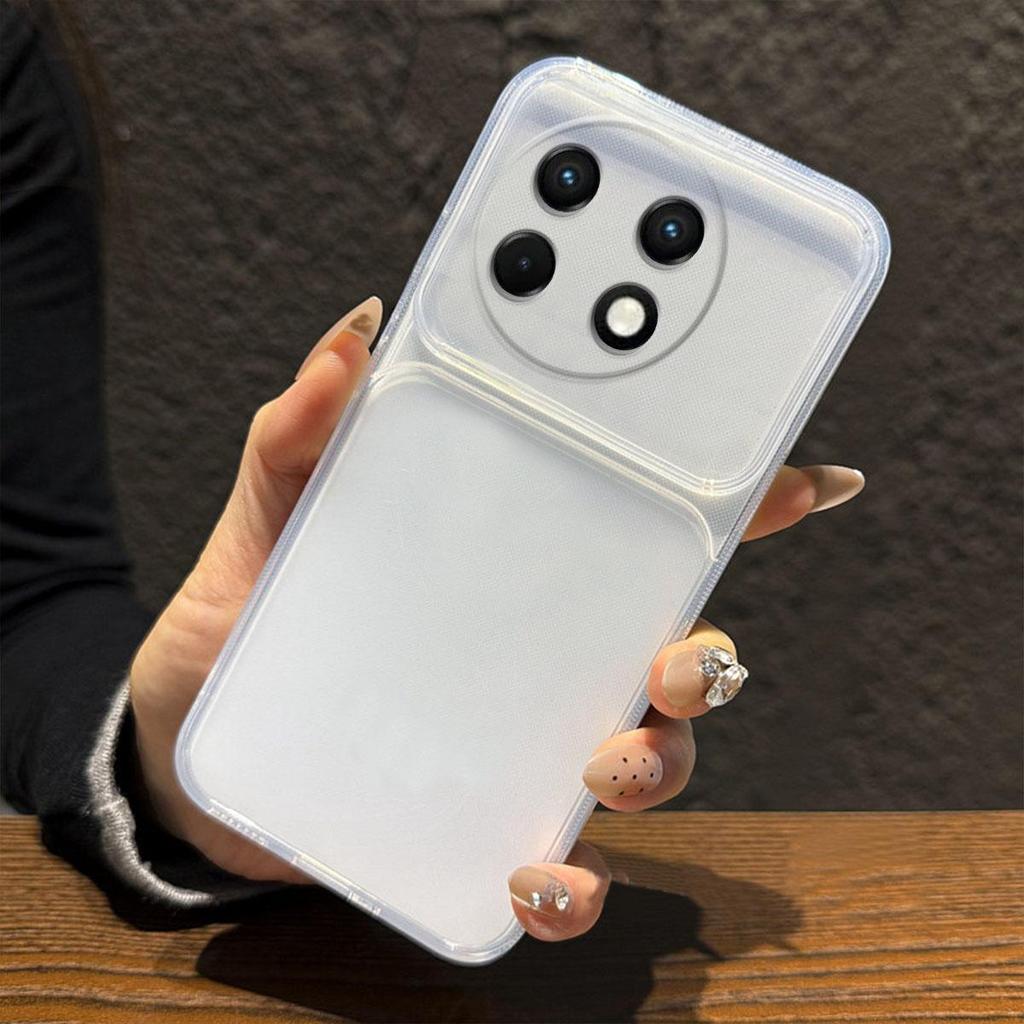 Split Dual Panel Matte Clear Case for TECNO CAMON 30S Large Independent Camera Window Anti-Yellow Shockproof Protective Cover