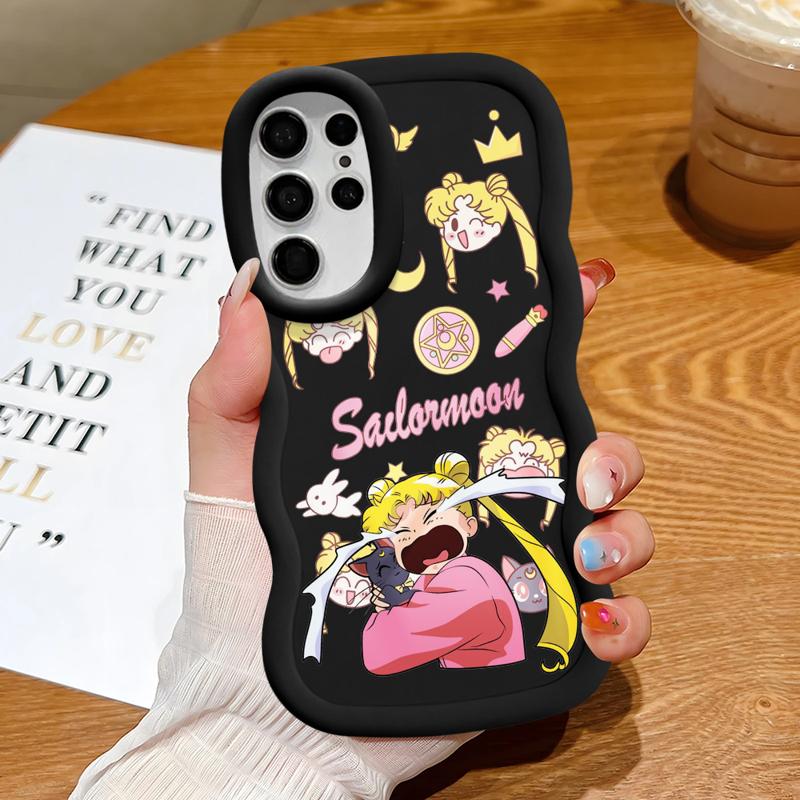 Cute Sailor-Moons Anime Case for Xiaomi Redmi Note 11 Pro 5G 12 13 11 Pro Plus 10S 10 8 9 Pro 9S 10 Lite13 5G Shockproof Cover